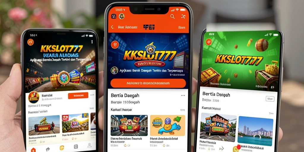 Tampilan antarmuka KKSLOT777 yang informatif dan mudah digunakan.