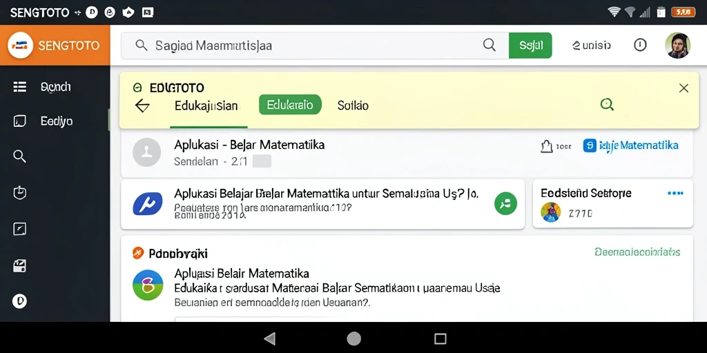 Tampilan antarmuka SENGTOTO yang interaktif dan user-friendly.