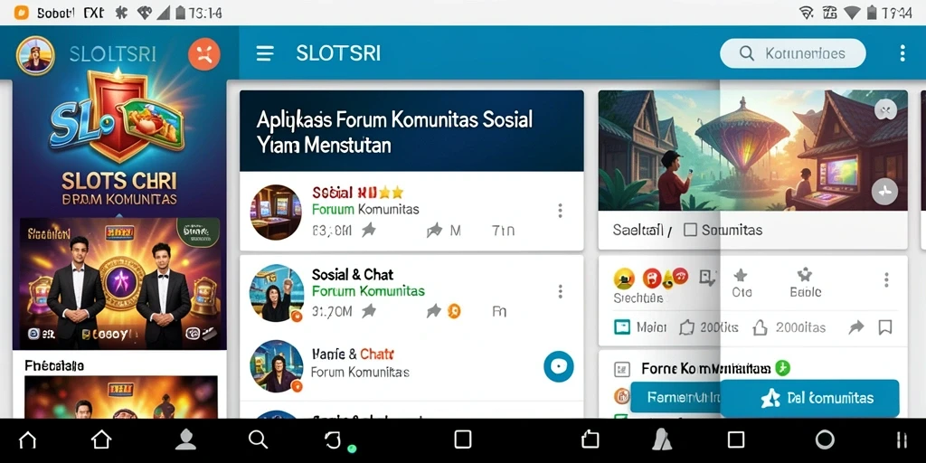 Tampilan antarmuka SLOTSRI yang menarik dan interaktif.