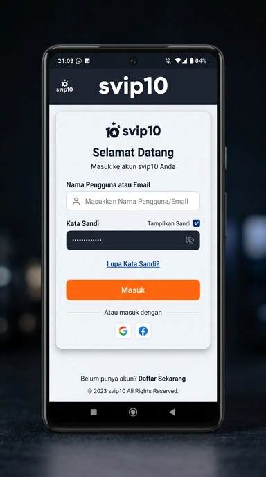 Masuk Akun svip10 dengan Mudah dan Cepat
